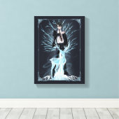 Anime HARRY POTTER™ Stag Patronus Leinwanddruck (Insitu (Holzboden))