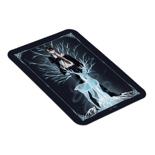 Anime HARRY POTTER™ Stag Patronus Magnet (Rechte Seite)