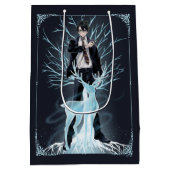 Anime HARRY POTTER™ Stag Patronus Mittlere Geschenktüte (Rückseite)