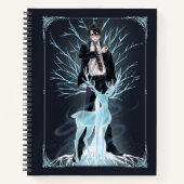 Anime HARRY POTTER™ Stag Patronus Notizblock (Vorderseite)