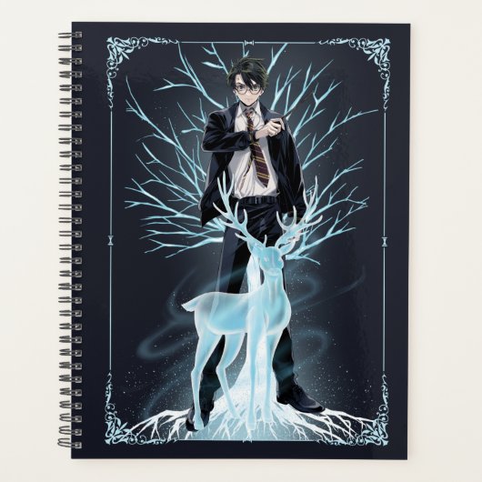 Anime HARRY POTTER™ Stag Patronus Planer (Vorderseite)
