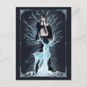 Anime HARRY POTTER™ Stag Patronus Postkarte (Vorderseite)