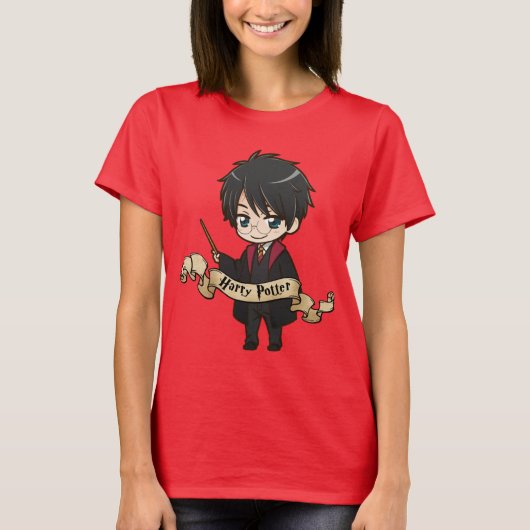 Anime Harry Potter T-Shirt (Vorderseite)