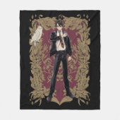 Anime HARRY POTTER™ Verziert Frame Fleecedecke (Vorderseite)