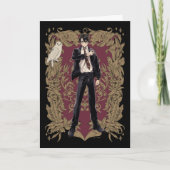 Anime HARRY POTTER™ Verziert Frame Karte (Vorderseite)