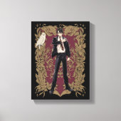 Anime HARRY POTTER™ Verziert Frame Leinwanddruck (Vorderseite)