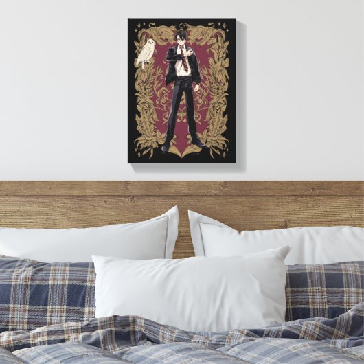 Anime HARRY POTTER™ Verziert Frame Leinwanddruck (Insitu (Schlafzimmer))