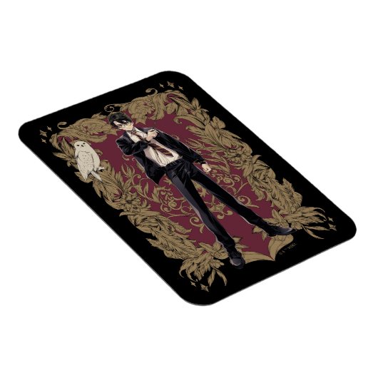 Anime HARRY POTTER™ Verziert Frame Magnet (Rechte Seite)