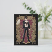 Anime HARRY POTTER™ Verziert Frame Postkarte (Stehend Vorderseite)