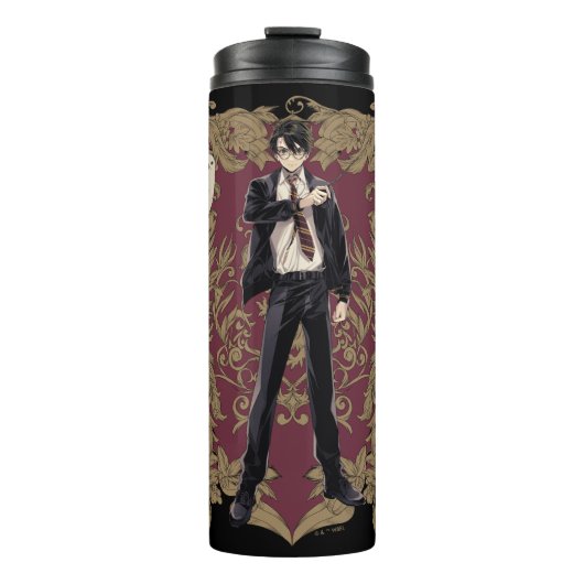 Anime HARRY POTTER™ Verziert Frame Thermosbecher (Vorderseite)