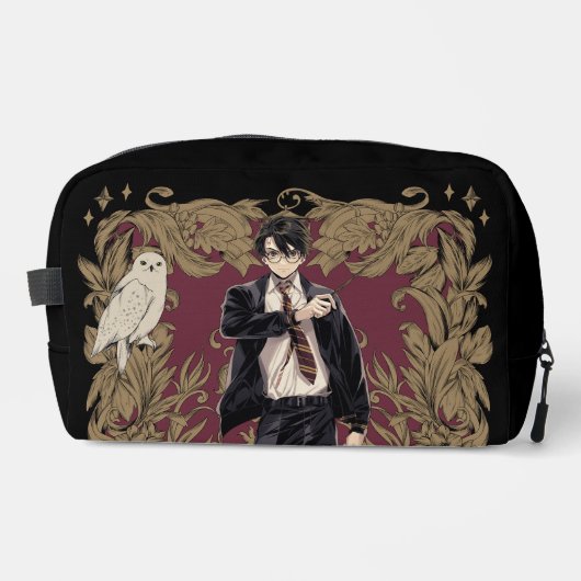 Anime HARRY POTTER™ Zierrahmen Waschbeutel (Vorderseite)