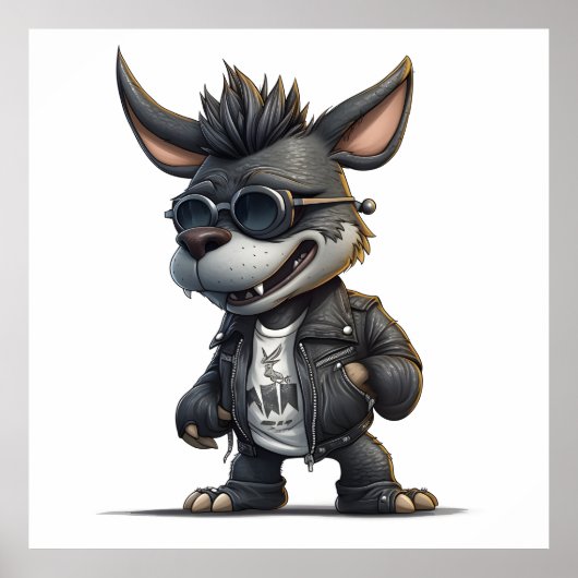 Anime-Helden Poster (Vorne)