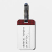 Anime Hermione Granger Gepäckanhänger (Rückseite vertikal)