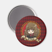 Anime Hermione Granger Magnet (Vorderseite/Rückseite)