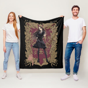 Anime Hermione Granger Verziert Frame Fleecedecke