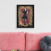 Anime Hermione Granger Verziert Frame Leinwanddruck (Insitu (Wohnzimmer))