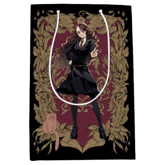 Anime Hermione Granger Verziert Frame Mittlere Geschenktüte (Vorderseite)
