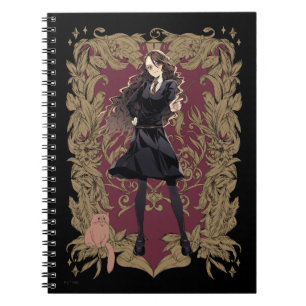 Anime Hermione Granger Verziert Frame Notizblock