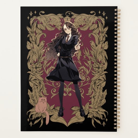 Anime Hermione Granger Verziert Frame Planer (Rückseite)