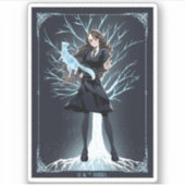 Anime Hermione Grangers Otter Patronus Aufkleber (Vorderseite)