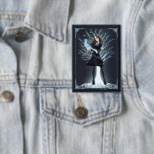 Anime Hermione Grangers Otter Patronus Button (Insitu)