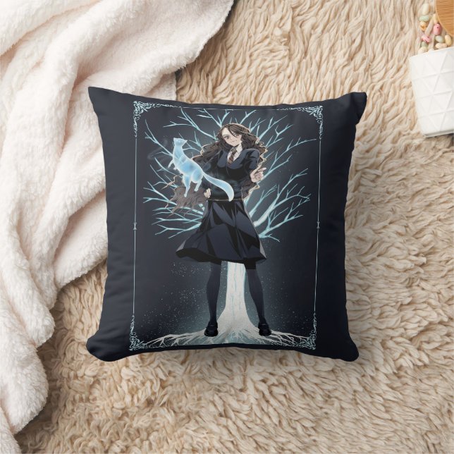 Anime Hermione Grangers Otter Patronus Kissen (Decke)