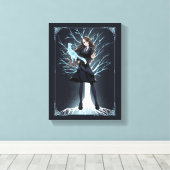 Anime Hermione Grangers Otter Patronus Leinwanddruck (Insitu (Holzboden))