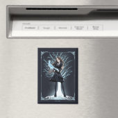 Anime Hermione Grangers Otter Patronus Magnet (In Situ (Geschirrspüler))