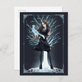 Anime Hermione Grangers Otter Patronus Postkarte (Vorne/Hinten)