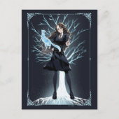Anime Hermione Grangers Otter Patronus Postkarte (Vorderseite)