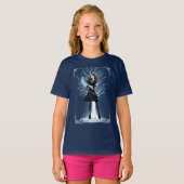 Anime Hermione Grangers Otter Patronus T-Shirt (Vorne ganz)