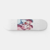 Anime herts Valentine's Day Skateboard (Horizontal)
