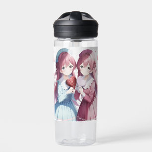 Anime herts Valentine's Day Trinkflasche