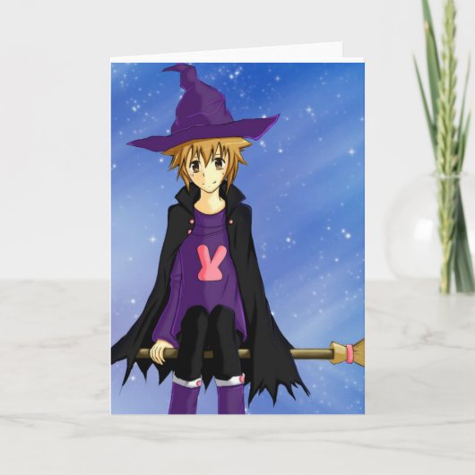 Anime-Hexenjunge, Manga Karte (Vorderseite)