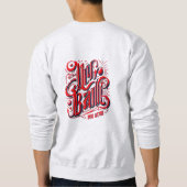 Anime Hoop Star - 3D Basketball Sweatshirt (Rückseite)