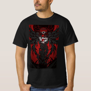 Anime Horror Aesthetic Scary Creepy Girl Japanese T-Shirt
