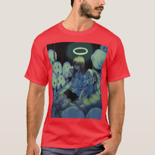 Anime Horror Creepy Girl Ästhetik Japanisch Otaku T-Shirt