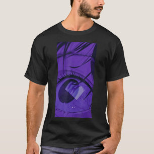 Anime Horror Creepy Girl Ästhetik Japanisch Otaku T-Shirt