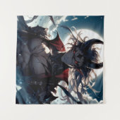 Anime Horror Wandteppich (Vorderseite (Horizontal))