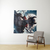 Anime Horror Wandteppich (Beispiel (Horizontal))