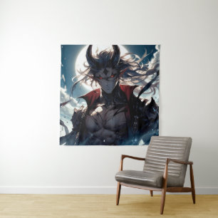 Anime-Horror Wandteppich