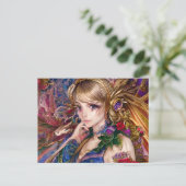 Anime im Palast Postkarte (Stehend Vorderseite)