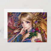 Anime im Palast Postkarte (Vorne/Hinten)