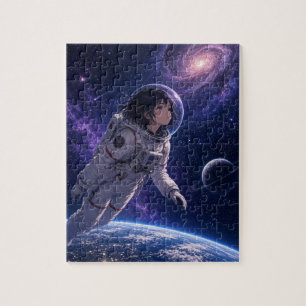 Anime im Weltraum Puzzle