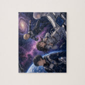 Anime im Weltraum Puzzle (Vertikal)