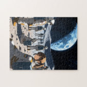 Anime im Weltraum-Rätsel Puzzle (Horizontal)