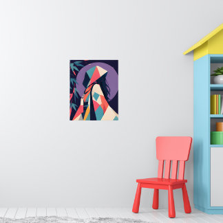 Anime-Inspirationsdruck Nr. 10 Mondlicht-Geheimnis Poster