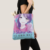 Anime-inspiriert Designtasche mit ausdrucksvollem  Tasche (Von Nahem)