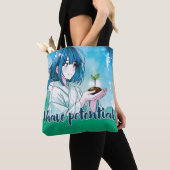 Anime-inspiriert Designtasche mit ausdrucksvollem  Tasche (Von Nahem)