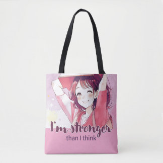 Anime-inspiriert Designtasche mit ausdrucksvollem Tasche